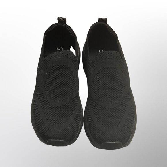 NWOB Black STQ Walking Shoes Memory Foam Insole Women’s Size 6.5 - Picture 2 of 8